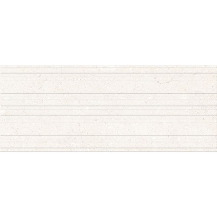 OLYMPIA TILE + STONE - Madison Series - Glazed Wall Tile - White Decor - 8" x 20"