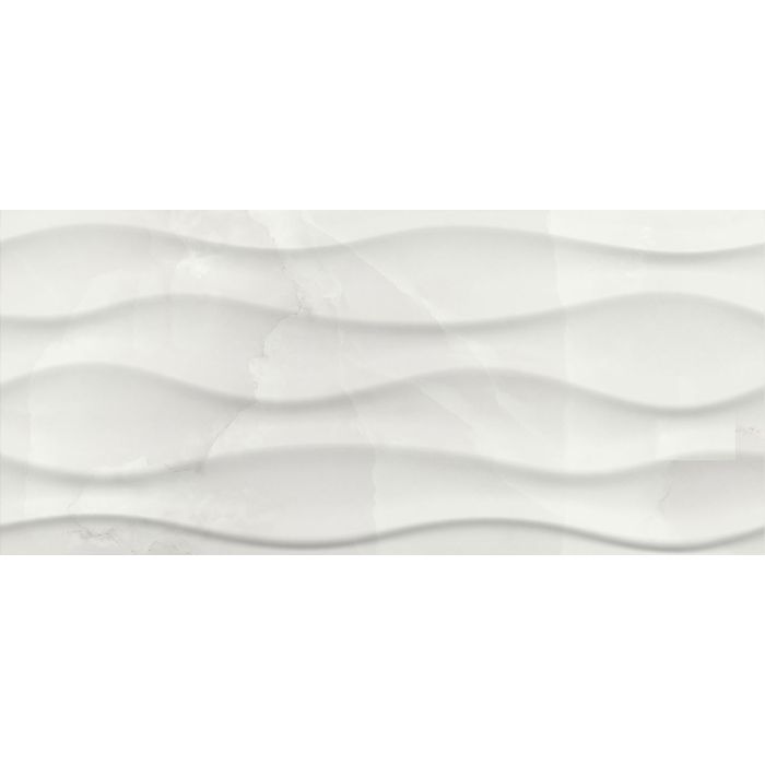 OLYMPIA TILE + STONE - Splendid Series - Glazed Wall Tile - White Decor - 10" x 22"