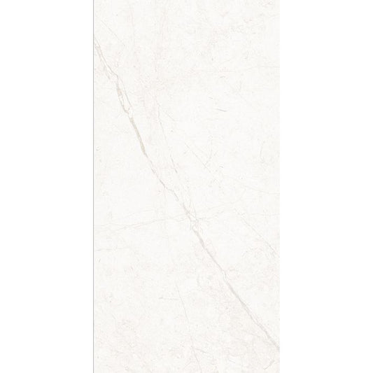 OLYMPIA TILE + STONE - Piasentina Series - Porcelain Tile - White - 17" x 35"