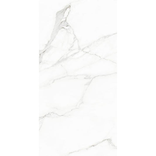 OLYMPIA TILE + STONE - Rhapsody Series - Porcelain Tile - White Beauty - 24" x 48"