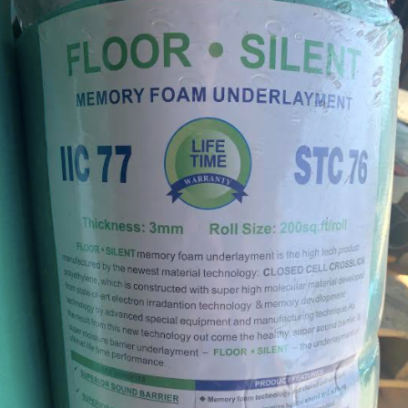 Floor Silent Memory Foam - Acoustical Underlay (CYRUS)