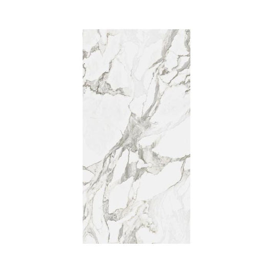 OLYMPIA TILE + STONE - Calacatta Series - Porcelain Tile - White - 12" x 24"
