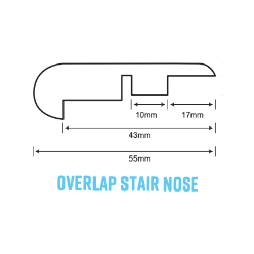 Rubber Boots Brown - Overlap Stairnose