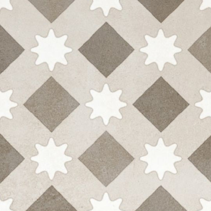 OLYMPIA TILE + STONE - 3D - Porcelain Tile - Retro 5 - 8" x 8"