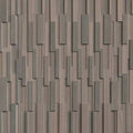 MSI - Brown Wave 3D Honed Ledger Corner - Tile - 6" x 18"