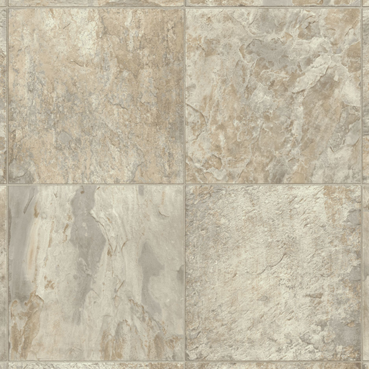 Armstrong Alterna - Vinyl Sheet - Saratoga Stone - Progressions Collection - Café Crème