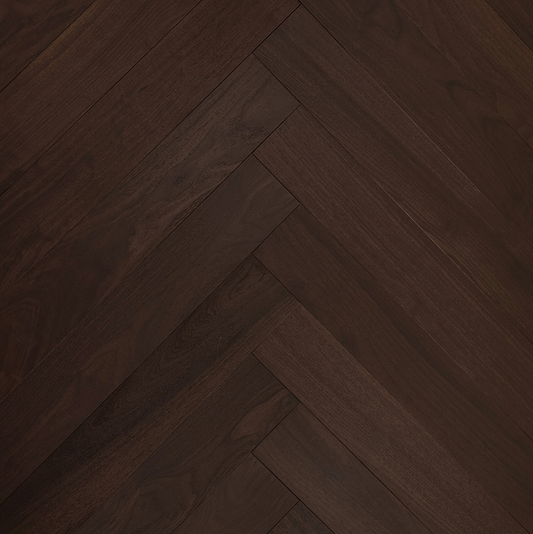 Vidar - American Oak - Herringbone Collection - Chocolate