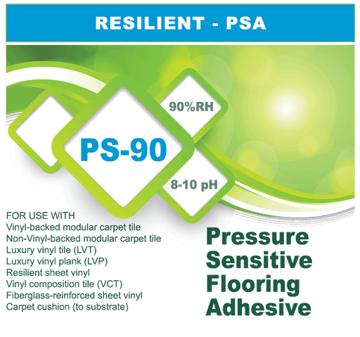 Kennedy - Pressure Sensitive Flooring Adhesive - PS-90 PSA - 1G PAIL