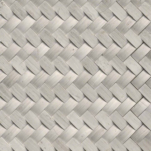MSI - Greecian White Veneer Mosaic - Tile - PATTERN