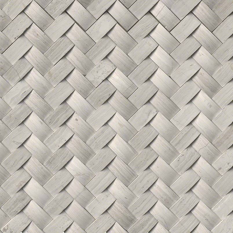 MSI - Greecian White Veneer Mosaic - Tile - PATTERN