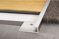 Schluter - VINPRO-S Resilient Surface Edge Profile - Aluminum Anodized Brushed Nickel 3/16" (5 mm) x 8' 2-1/2"