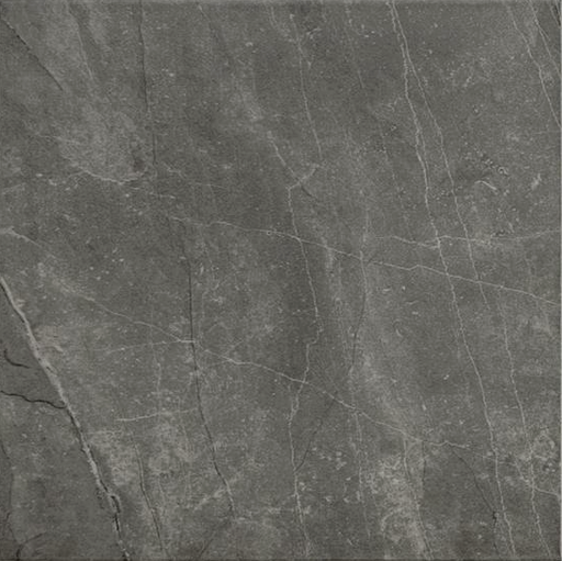 OLYMPIA TILE + STONE - GLAZED VITRIFIED & MONOCOTTURA - VENINA SERIES - 12" X 12" - BLACK