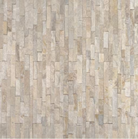 MSI - RockMount™ Stacked Stone M Series Panels -  Arctic Golden Mini - 4.5" x 16"