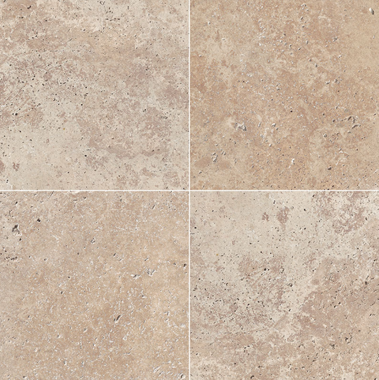 MSI - Travertine Tile - Tuscany Walnut - HF Finish - 12" x 12"
