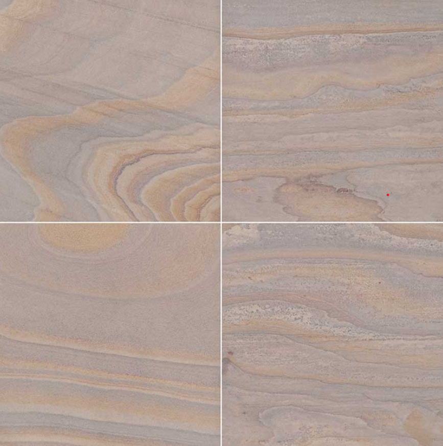 MSI - Sandstone Tile - Rainbow Teak - 12" x 12"
