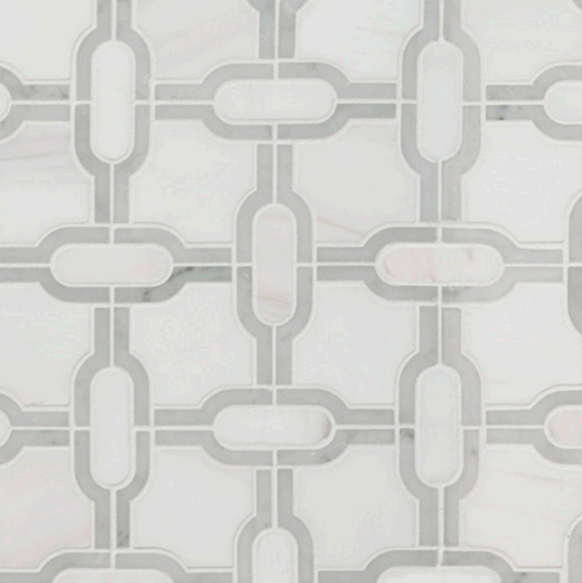 MSI - Bianco Dolomite Collection - Gridwork - Polished Finish