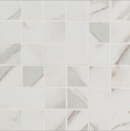 MSI - Pietra Calacatta 2X2 Mosaic Polished - Tile - 2" x 2"
