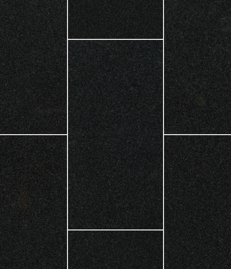 MSI - Granite Tile - Premium Black - Honed Finish - 12" x 24"