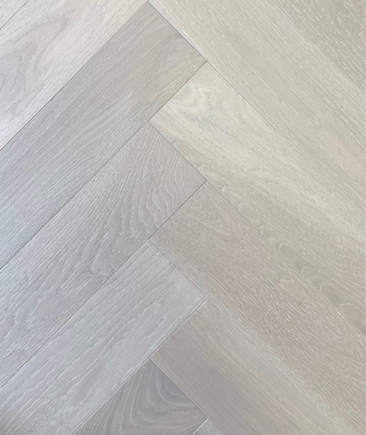 Vidar - West Coast - Herringbone Collection - Silver Stone - ABC Grade