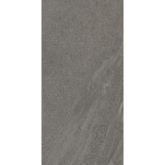 OLYMPIA TILE + STONE - Beach Series - Porcelain Tile - Anthracite - 12" x 24"