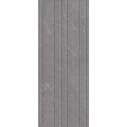 OLYMPIA TILE + STONE - Madison Series - Glazed Wall Tile - Anthracite Decor - 8" x 20"