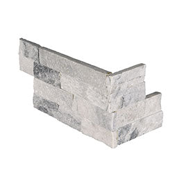 MSI - RockMount™ Stacked Stone Panels - Alaska Gray L Panel - 6" x 18"