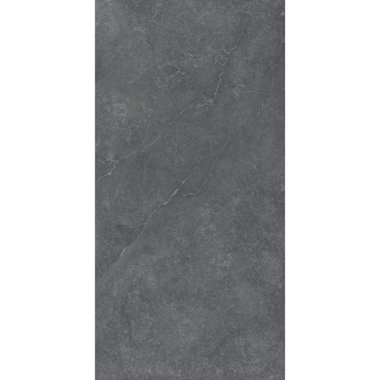 OLYMPIA TILE + STONE - Pietra Di Brera Series - Porcelain Tile - Anthracite - 12" x 24"