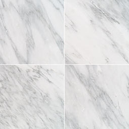 MSI - Marble Tile - Arabescato Carrara - Polished Finish - 18" x 18"