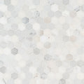 MSI - Arabescato Carrara Tile - 2" Hexagon Honed Mosaic Tile