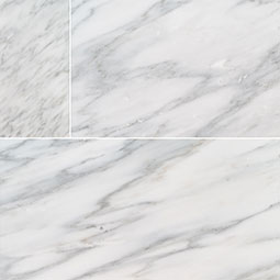 MSI - Marble Tile - Arabescato Carrara - Honed Finish - 6" x 12"