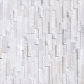 MSI - Arctic White 3D Honed Ledger Corner - Tile - 6" x 18"