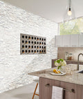 MSI - RockMount™ Stacked Stone Panels - Arctic White - 6" x 24"