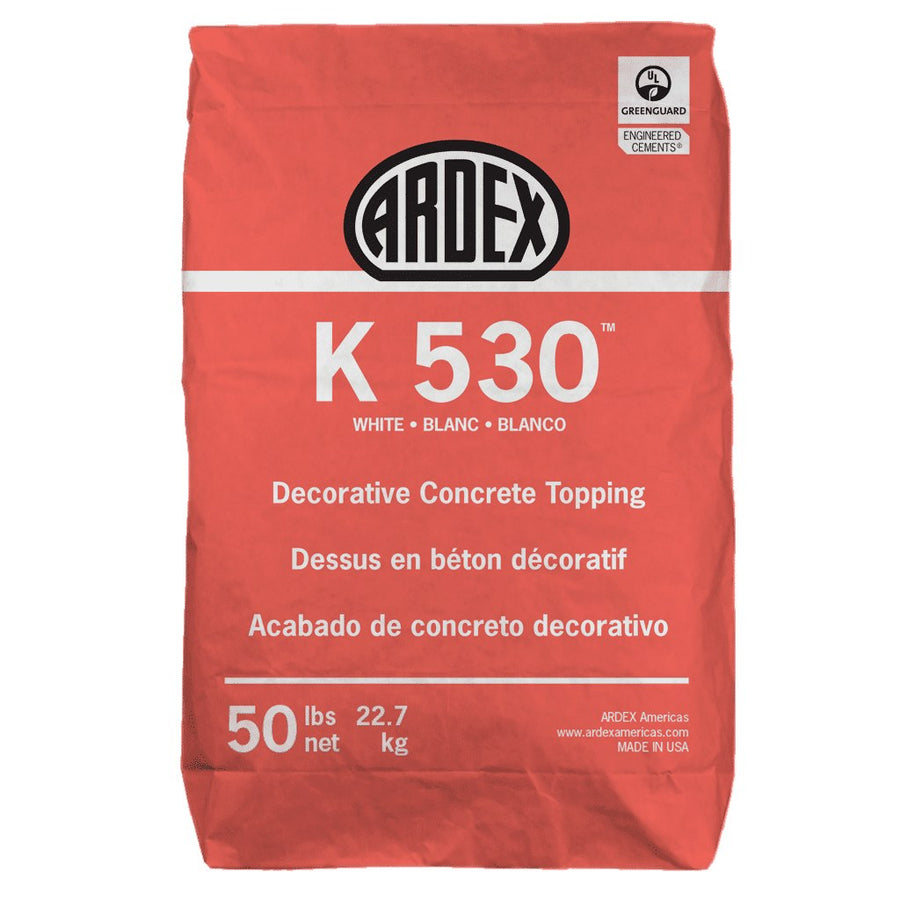 Ardex - K 530 Decorative Polishable Self-Leveling Underlayment, White - 50 lb (22.7 kg) Bag
