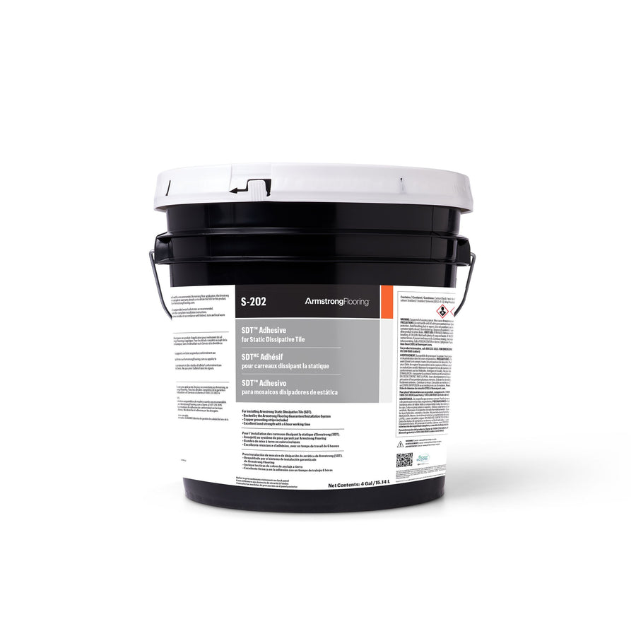 Armstrong S-202 Static Dissipative Tile Adhesive – 1 Gallon Pail (3.78 L)