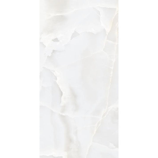 OLYMPIA TILE + STONE - Shine Series - Porcelain Tile - Bianco - 24" x 48"