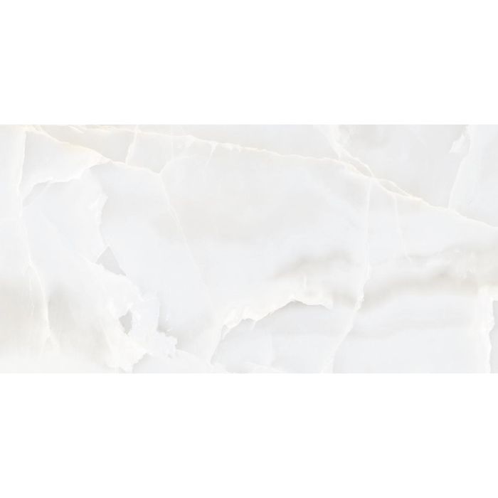 OLYMPIA TILE + STONE - Shine Series - Porcelain Tile - Bianco - 24" x 48"