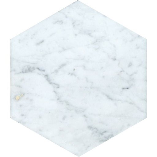OLYMPIA TILE + STONE - 3D - Tile - D Bianco Carrara - 6" x 6"