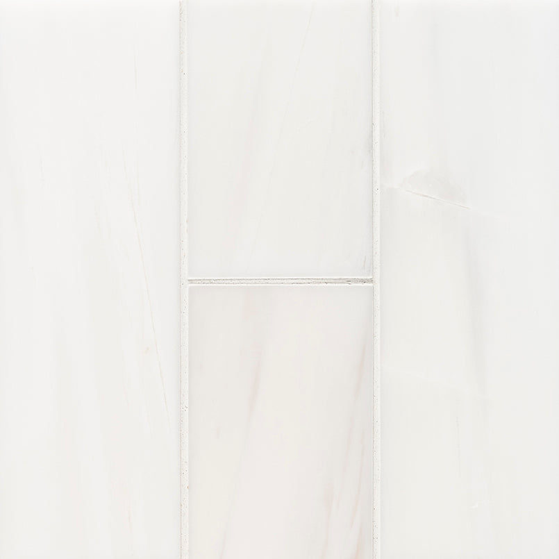 MSI - Bianco Dolomite Collection - Subway Tile - Polished Finish - 4" x 12"