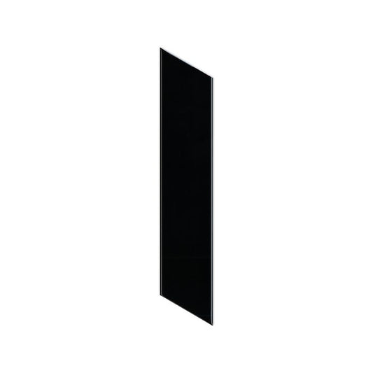 OLYMPIA TILE + STONE - 3D - Glazed Wall Tile - D Black - 2" x 9"