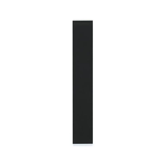 OLYMPIA TILE + STONE - Cristallo Series - Glass Tile - Black Wet Areas - 2" x 12"