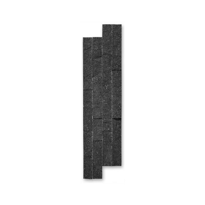 OLYMPIA TILE + STONE - Quartzite Series - Tile - Elegant Black Thicknes - 6" x 24"
