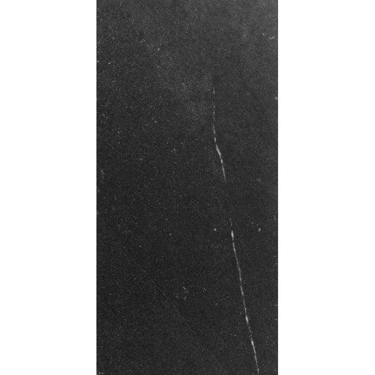 OLYMPIA TILE + STONE - Royale Stone Series - Porcelain Tile - Black - 12" x 24"
