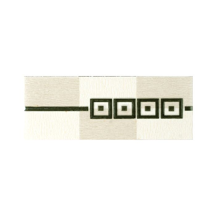 OLYMPIA TILE + STONE - Splendour Series - Glazed Wall Tile - White/Bone - Listello