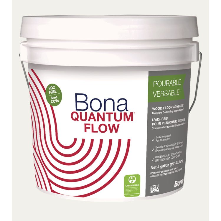 Bona - Quantum Flow Silane-Based Wood Floor Adhesive - 15.14 L (4 US gal)