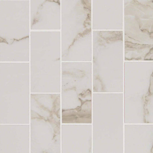 MSI - Pietra Calacatta 2X4 Mosaic - Tile - 2" x 4"