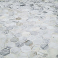 MSI - Calacatta Cressa Tile - Hexagon Mosaic Tile - 2"