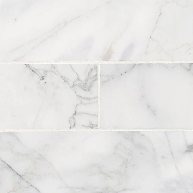 MSI - Subway Tile - Calacatta Cressa - Marble - 4" x 12"