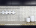 MSI - Carrara White Basketweave Honed - Tile - PATTERN
