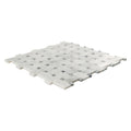 MSI - Carrara White Basketweave Honed - Tile - PATTERN