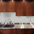 MSI - Carrara White Basketweave Mosaic - Tile - PATTERN
